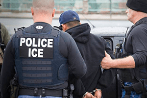 Задержанные нелегальные иммигранты