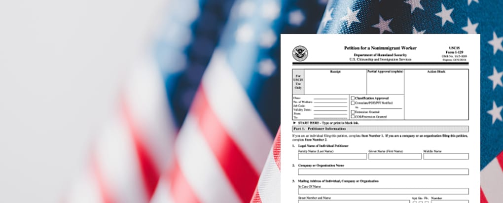 Петиция I-129 для получения неиммиграционных рабочих виз США